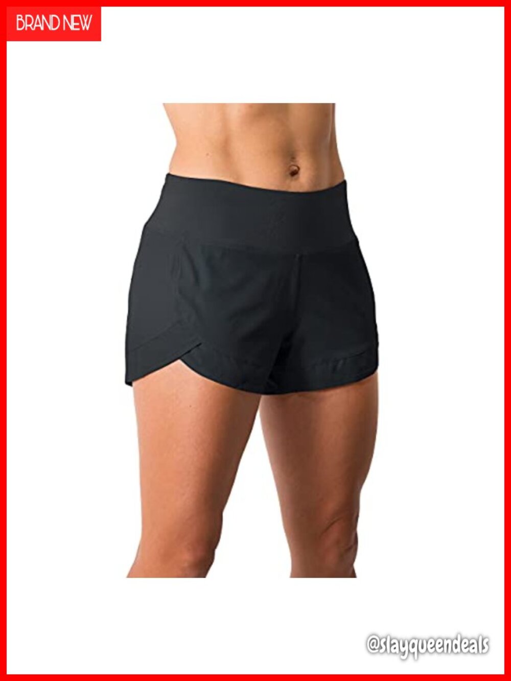 Womens Lightweight Running Workout Shorts Mesh Liner Zip Pocket